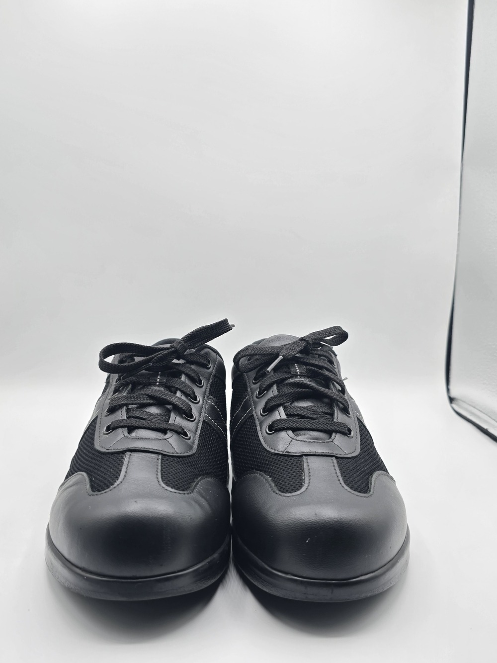 SAS Women's 9 Wide Black Lace-Up Sneakers Walking All Day Wear Comfy Support